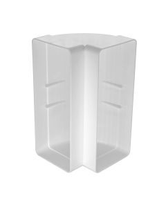 220x90mm - 90° kyynärpää pystysuoraan muovia