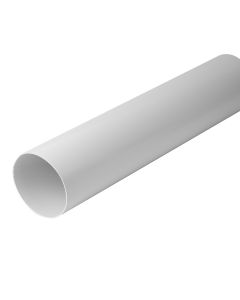 D100mm, 1m, pyöreä muovikanava