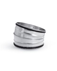 125mm Ilmanvaihtokanavan käyrä 15°